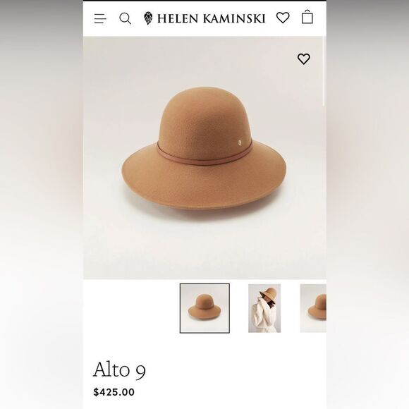 Helen Kaminski 100% Wool Felt Bucket Hat - Picture 3 of 9